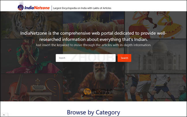 IndiaNetZone首页缩略图