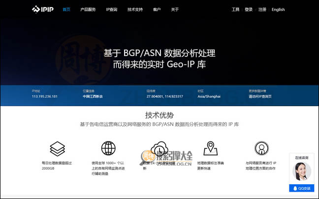 IPIP首页缩略图