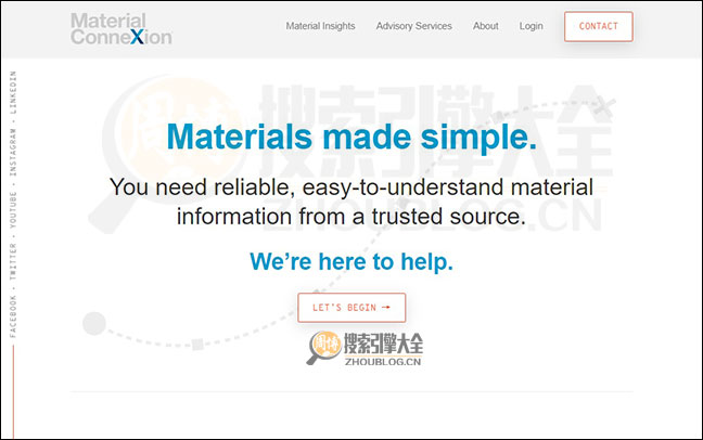 Material ConneXion首页缩略图