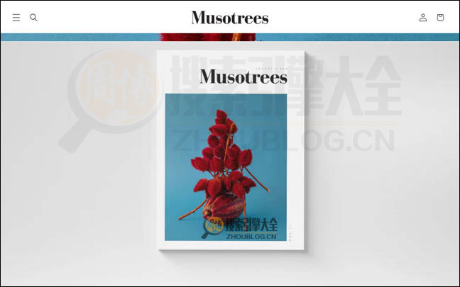 Musotrees首页缩略图