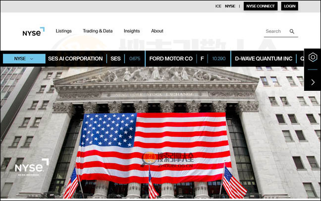 NYSE：美国纽约证券交易所官网