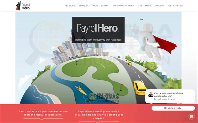 PayrollHero首页缩略图