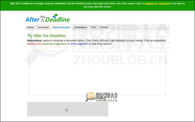PolishMyWriting首页缩略图
