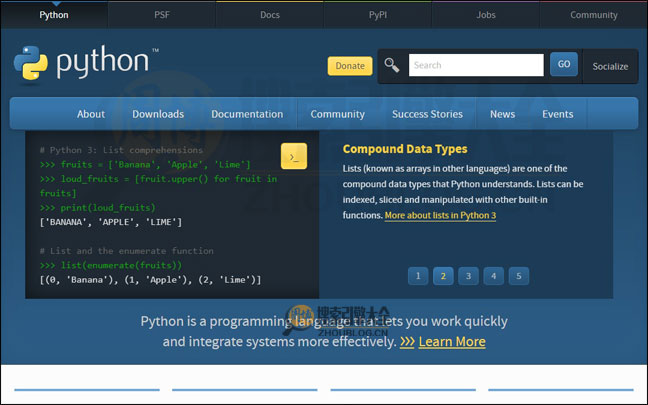 Python：面向对象编程语言官网【美国】