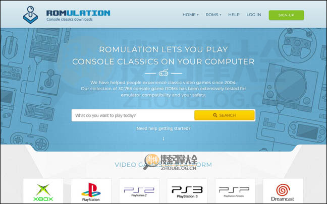 RomuLation：游戏ROM资源下载网【美国】