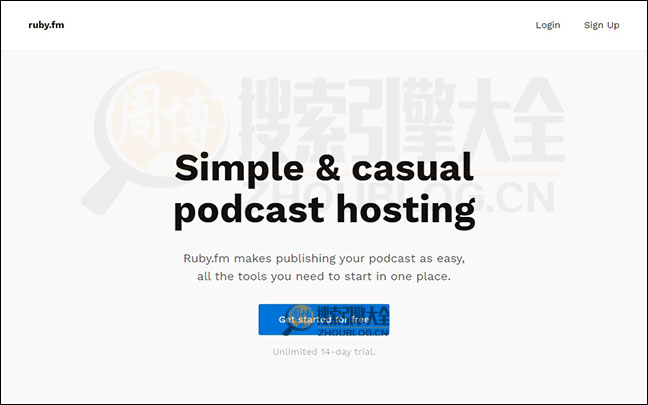 RubyFM首页缩略图