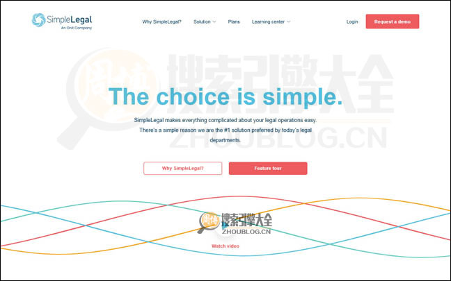 SimpleLegal首页缩略图
