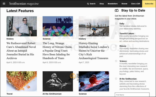 Smithsonianmag首页缩略图2