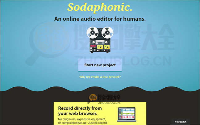 Sodaphonic首页缩略图