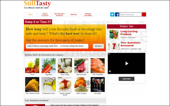 StillTasty首页缩略图