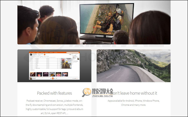 Subsonic首页缩略图