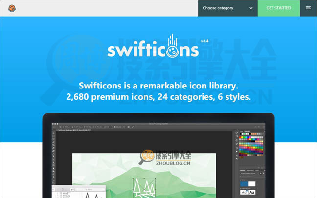 SwiftIcons：高品质多分类图标素材【美国】