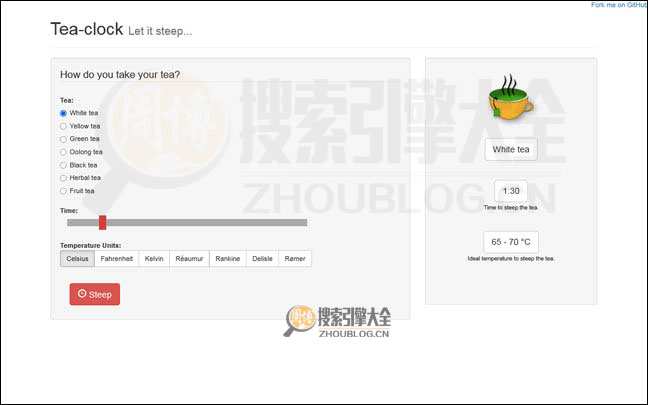 TeaClock首页缩略图