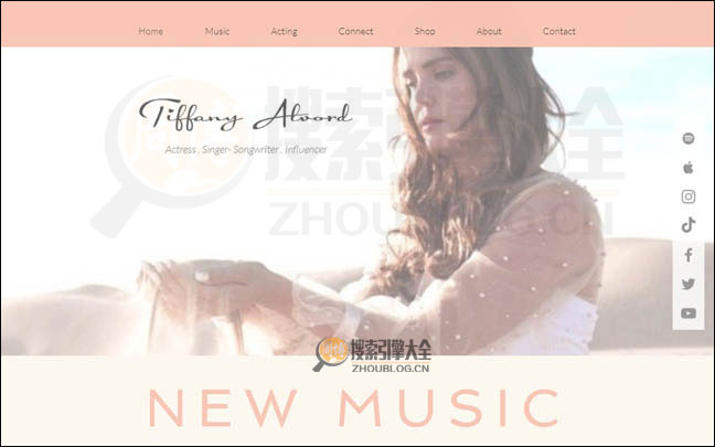 TiffanyAlvord：蒂芬妮歌手官网【美国】