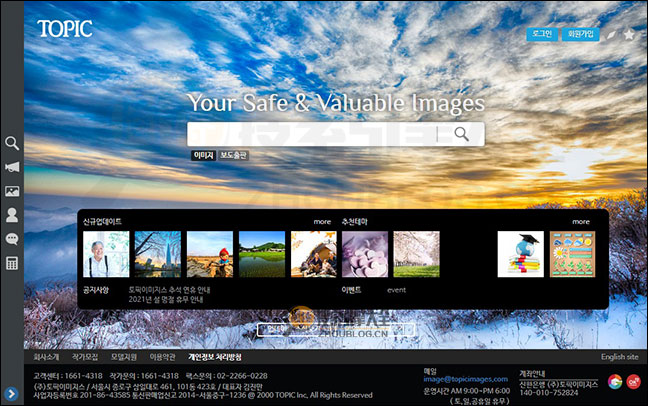 TopicImages：韩国摄影图库平台