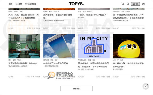 Topys首页缩略图2