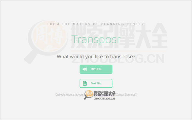 Transposr首页缩略图