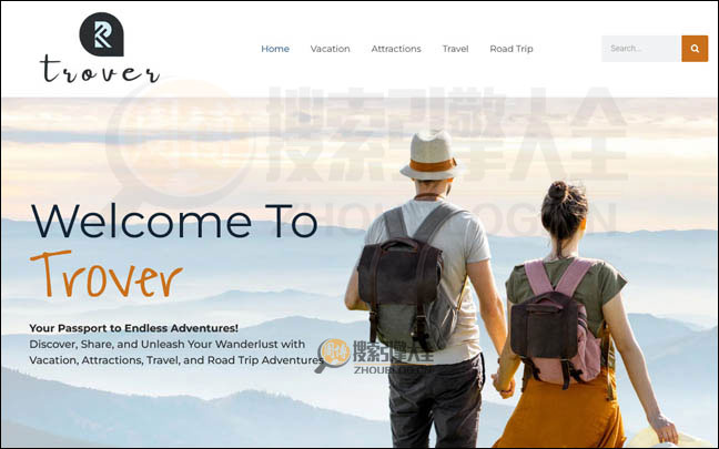 Trover首页缩略图