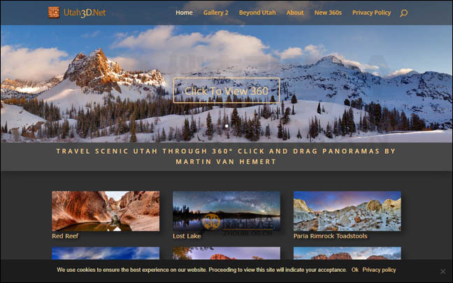 Utah3d：犹他州国家公园3D展示网【美国】