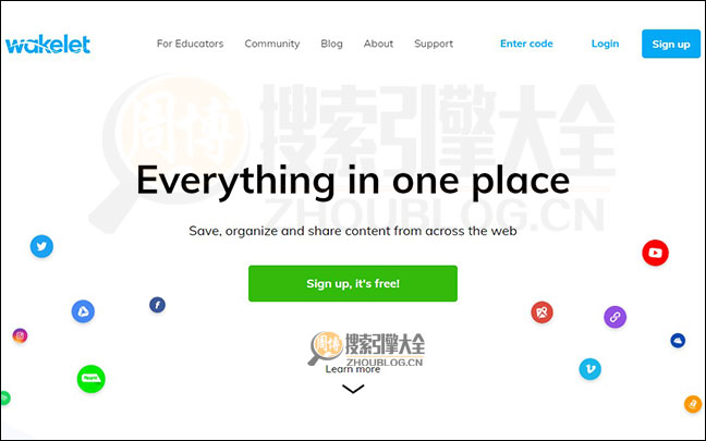 Wakelet首页缩略图