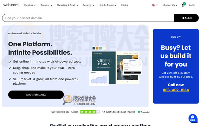 Web.com首页缩略图2