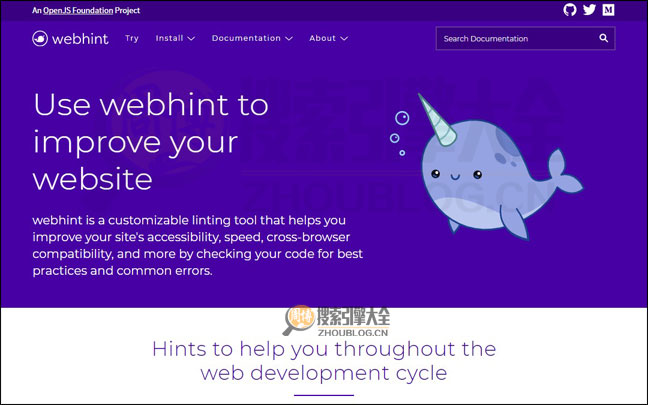 Webhint：免费开源网站检测工具【美国】