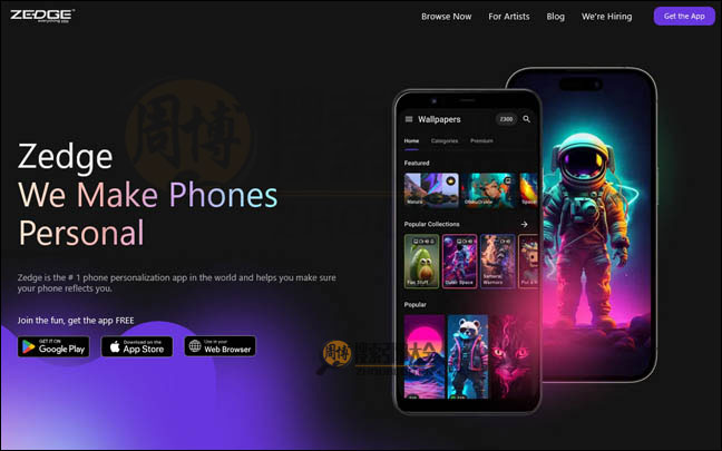ZedGe：移动手机资源分享平台【美国】