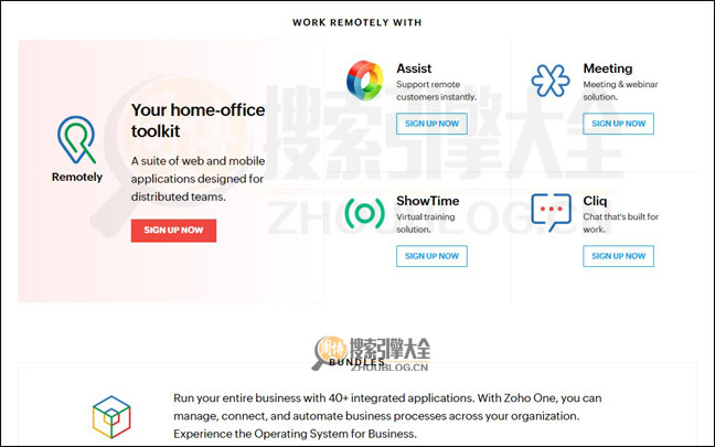ZoHo首页缩略图2