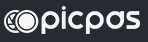 摄影照片交易平台：PicPas logo
