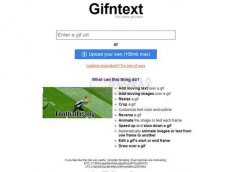 Gifntext：在线免费GIF动图编辑器